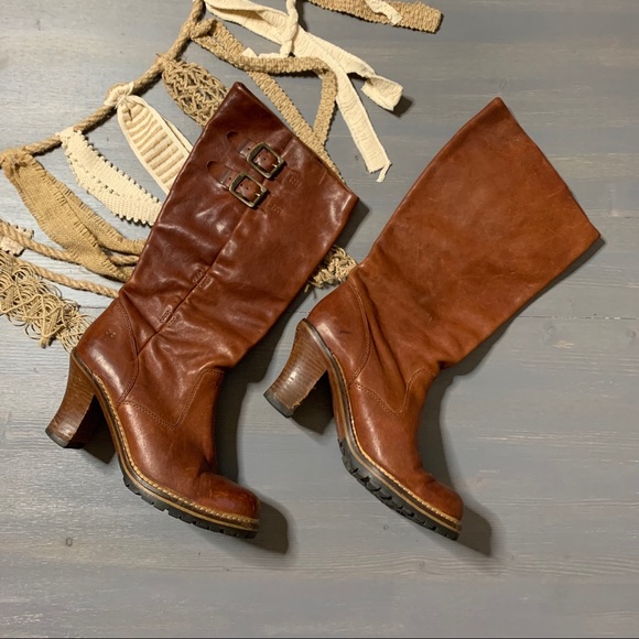 Frye Shoes - Frye Mildred Engineer Pull Boots